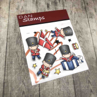 Billede: Stempel Dan Stamps Stor garder 4 forskellige