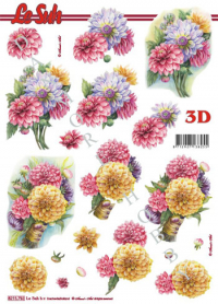 Billede: blomsterbuketter, nouvelle