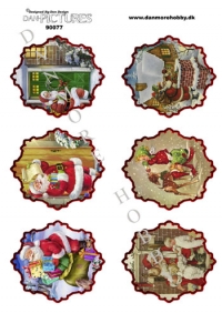 Billede: 6 julemandsbilleder, dan-pictures