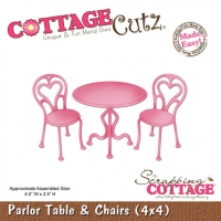 Billede: Parlot Table & Chairs, cafesæt, 4,5, førpris kr. 140,00, nupris