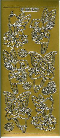 Billede: alfer, guld stickers