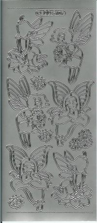 Billede: alfer, sølv stickers