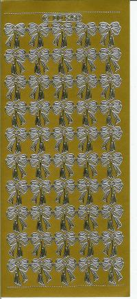 Billede: guldsløjfer, stickers