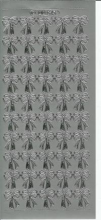 Billede: sølvsløjfer, stickers