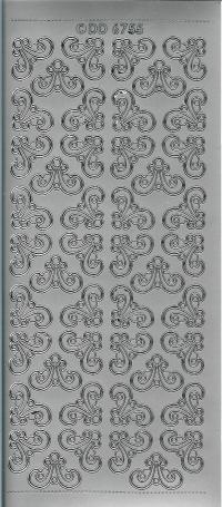 Billede: sølvhjørner, stickers