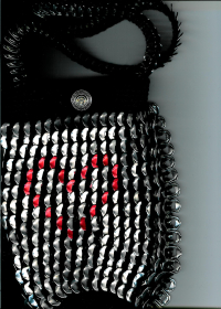 Billede: dåseclipstaske med hjerte, ej til salg