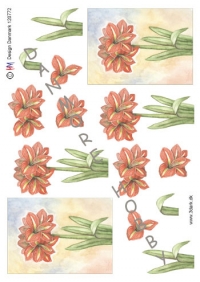 Billede: blomst, hmdesign, førpris kr. 6,- nupris