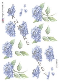 Billede: blomst, hmdesign, førpris kr. 6,- nupris