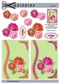 Billede: blomster på baggrund, quickies quick