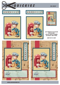 Billede: postkassen tømmes af postbudet, quickies quick