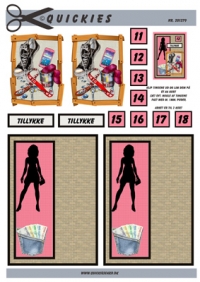 Billede: kort til en ung pige, quickies quick