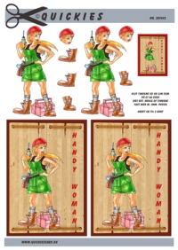 Billede: handy woman klarer arbejdet, quickies