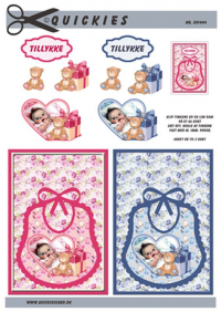Billede: babypige og babydreng på hagesmæk, quickies quick