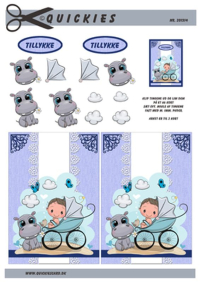 Billede: babydreng i klapvogn, quickies quick