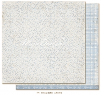 Billede: 1 ark dobbeltsidet karton - Vintage Baby - Adorable