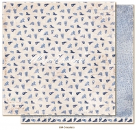 Billede: 1 ark dobbeltsidet karton, Denim & Friends - Sneakers, maja design