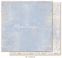 Billede: 1 ark dobbeltsidet karton, Denim & Friends - Sunbleached, maja design