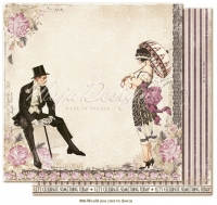 Billede: 1 ark dobbeltsidet karton - Celebration - Would you care to dance