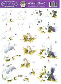 Billede: lys i blomster, mariekes design