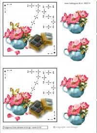 Billede: blomst, 75 i dots, lene design, tilbud
