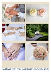 Billede: 6 billeder til bryllup, barto design