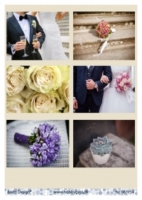 Billede: 6 bryllupsbilleder, barto design