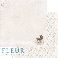 Billede: Fleur Design Scrapbooking Ark 30,5x30,5cm 1 ark dobbeltsidet FD1004003