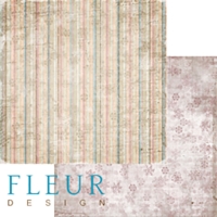 Billede: FLEUR DESIGN SCRAPBOOKING ARK 30X30CM 1 ARK FD1004811 Winter design, førpris kr. 8,- nupris