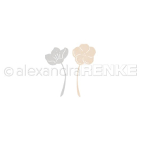Billede: skæreskabelon 2 blomster, Alexandra Renke Dies 