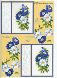 Billede: sy-ark nr. 16 blomster, hmdesign, tilbud