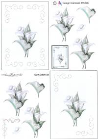 Billede: sy-ark 76 blomst, hmdesign, tilbud