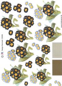 Billede: blomster, førpris kr. 6,- nupris