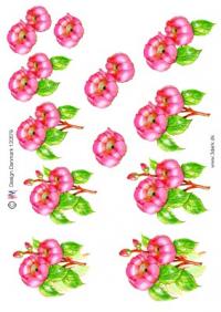 Billede: pink blomst, hmdesign, tilbud