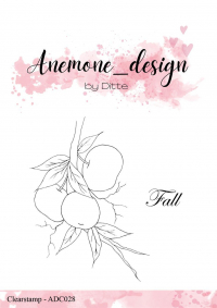 Billede: Anemone_design Clearstamp, Flowers - Fall, ADC028, A7, førpris kr. 48,- nupris