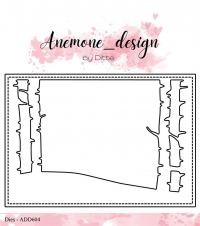 Billede: skæreskabelon træer og landskab, Anemone_design Dies