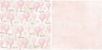 Billede: REPRINT Scrapbooking Ark 1 STK 200GR 30,5×30,5cm, RP0225