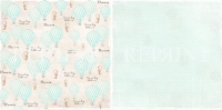Billede: REPRINT Scrapbooking Ark 1 STK 200GR 30,5×30,5cm, RP0226