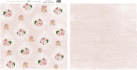 Billede: REPRINT Scrapbooking Ark 1 STK 200GR 30,5×30,5cm “RP0248