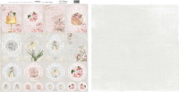 Billede: REPRINT Scrapbooking Ark 1 STK 200GR 30,5×30,5cm “RP0256