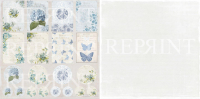 Billede: REPRINT Scrapbooking Ark 1 STK 200GR 30,5×30,5cm “RP0266