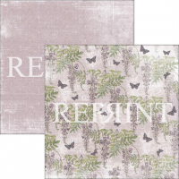 Billede: REPRINT Scrapbooking Ark 1 STK 200GR 30,5×30,5cm “RP0267