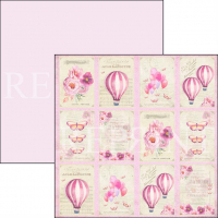 Billede: REPRINT Scrapbooking Ark 1 STK 200GR 30,5×30,5cm “RP0331