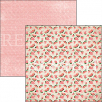 Billede: REPRINT Scrapbooking Ark 1 STK 200GR 30,5×30,5cm “RP0333