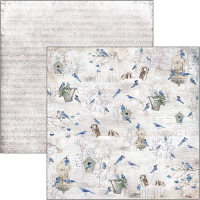 Billede: Ciao Bella Scrapbooking Sheets CBSS081, 1 dobbeltsidet ark - 30,5x30,5cm