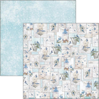 Billede: Ciao Bella Scrapbooking Sheets CBSS082, 1 dobbeltsidet ark - 30,5x30,5cm