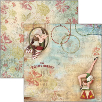 Billede: Ciao Bella Scrapbooking Sheets CBSS087, 1 dobbeltsidet ark - 30,5x30,5cm