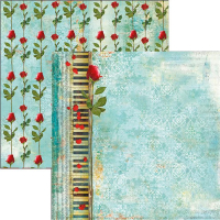 Billede: Ciao Bella Scrapbooking Sheets CBSS095
1 dobbeltsidet ark - 30,5x30,5cm