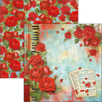 Billede: Ciao Bella Scrapbooking Sheets CBSS096
1 dobbeltsidet ark - 30,5x30,5cm