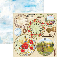 Billede: Ciao Bella Scrapbooking Sheets CBSS102
1 dobbeltsidet ark - 30,5x30,5cm