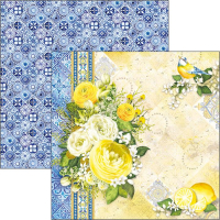 Billede: Ciao Bella Scrapbooking Sheets CBSS106
1 dobbeltsidet ark - 30,5x30,5cm